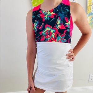 Bright, Colorful, Floral Prince tennis outfit